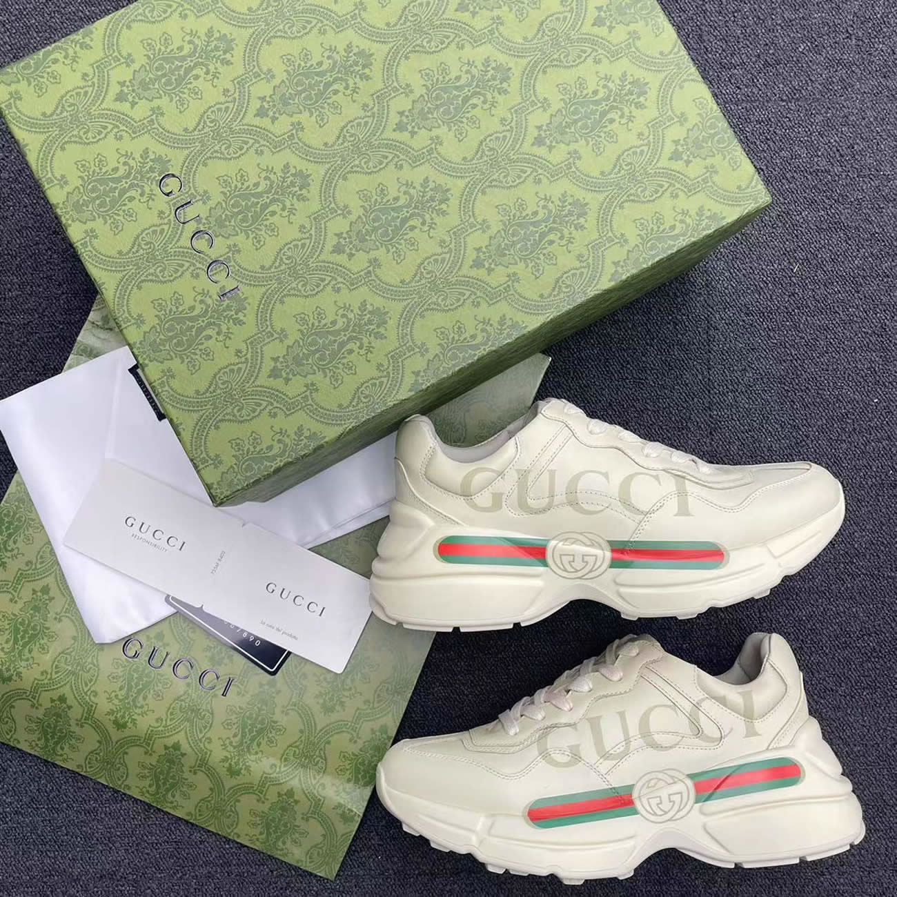 Gucci Rhyton Vintage Logo W 528892 Drw00 9522 (22) - www.newkick.vip